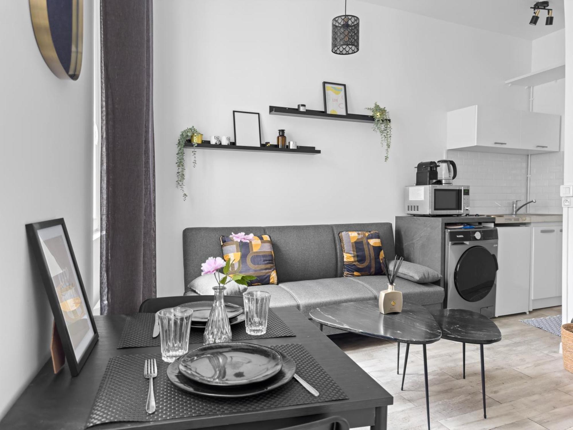 Appartement Cosy 4P - Marais Parijs Buitenkant foto